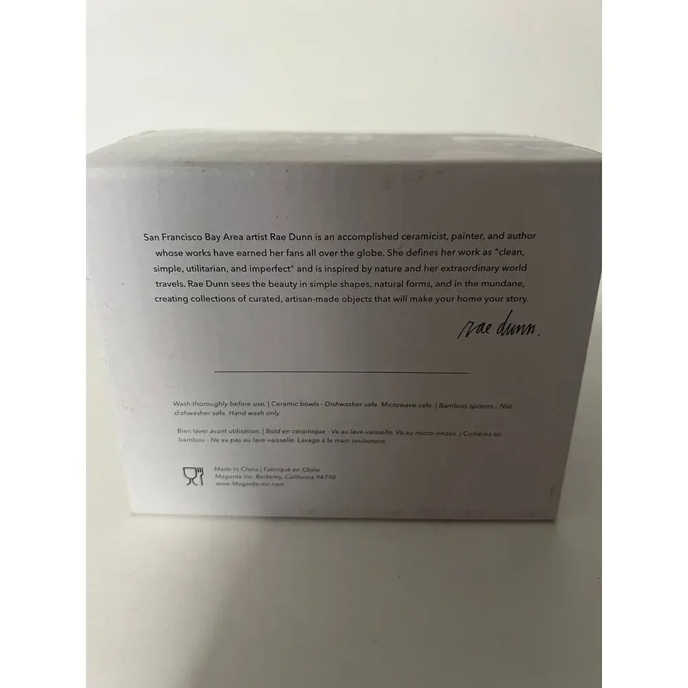 Rae Dunn nib rae